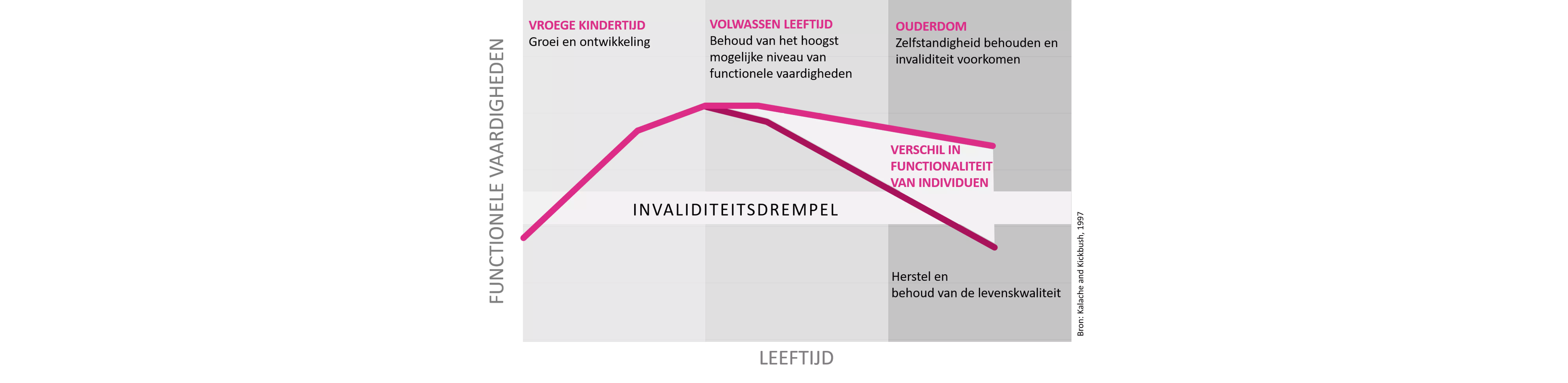 Grafiek cognitieve achteruitgang